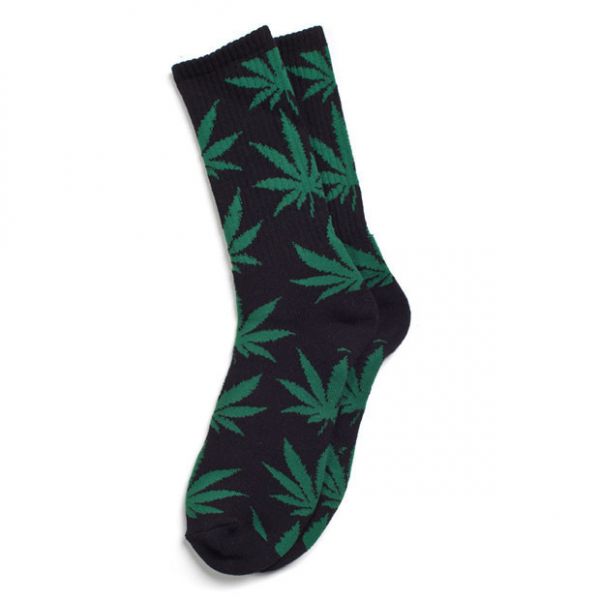Meia HUF Preto c/ Verde
